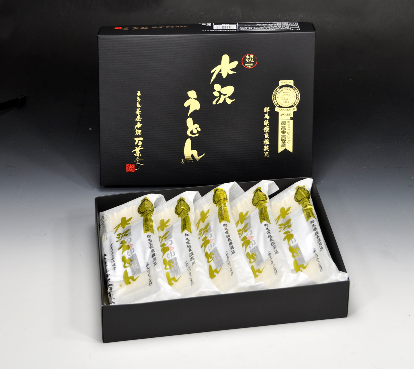 水沢うどん 5袋入り ギフト用化粧箱