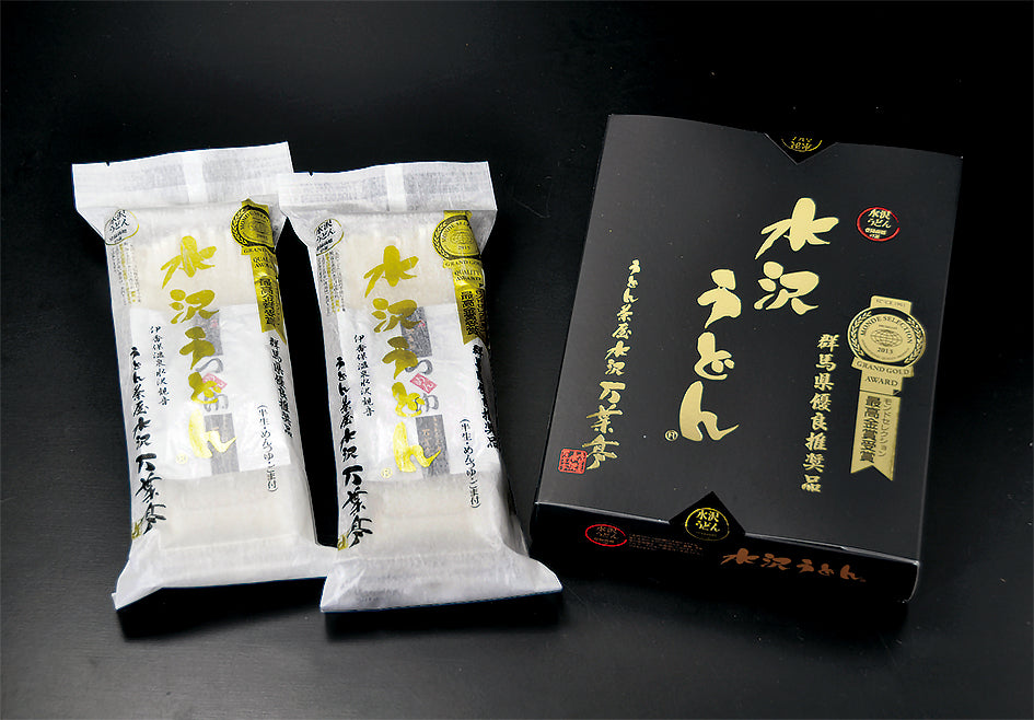 水沢うどん 2袋入り ギフト用化粧箱