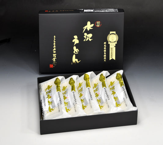 水沢うどん 5袋入り ギフト用化粧箱